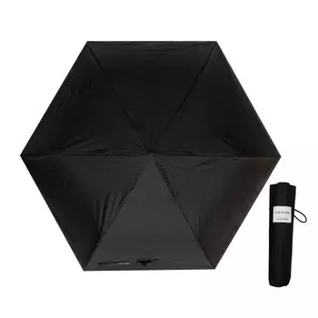 Зонт складной из углеродной кости, ультралегкий, с теплоизоляцией, холодный, 6-ти спицевый, складной зонт с ручным управлением, модель теплоизоляции, блокирующий УФ-излучение чёрный