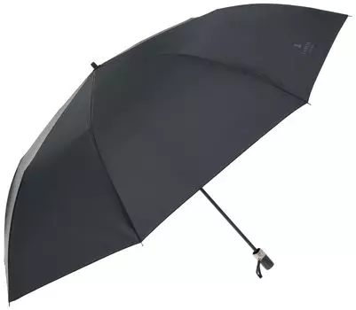 Зонт складной MOONBAT 65 см, однотонный 10998, синий [КОЛЛЕКЦИЯ LANVIN] [Подарок] Мужской