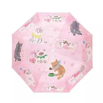 Зонт солнцезащитный с защитой от ультрафиолета, цветной клеевой складной, подходит для использования в дождь и солнце, а также для защиты от ветра и ветра, компактный.