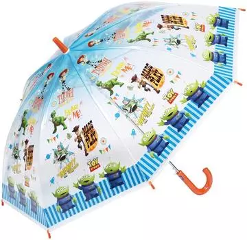 Зонт виниловый 55 см История игрушек Для лет Приблизительно ученик начальной школы, прыжковый скейтбордист Disney Мальчик Детский 9-10 125-135 см Одно касание