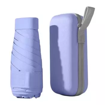 Зонт виниловый 6-спицевый 6-складной прогулочный ветрозащитный портативный женский мужской дождезащитный взрослые складные зонты дождливый