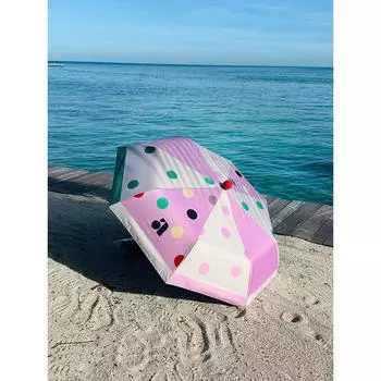 Зонт женский высокой красоты черный клей автоматический зонт от солнца для защиты от дождя и солнца