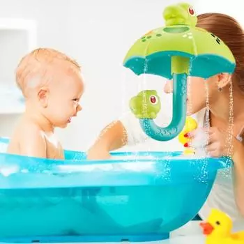 Зонтик-динозавр, игрушка для ванны для малышей, игрушка для ванны с распылителем воды, забавная игрушка для ванны на тему динозавров, развивающий подарок Dinosaur