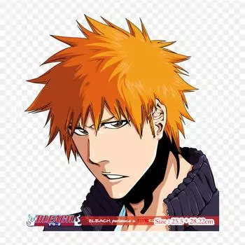 Зонтик Ичиго Куросаки аниме Лрон на нашивки для сумки для одежды футболка термопереносные наклейки полосы аппликации