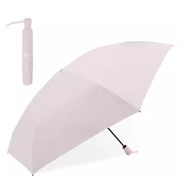 зонтик [Раскрыть БОЛЬШОЙ примерно. 1 м x легкий 160-210 г x 4,5 см в сложенном виде] Как раз то, что нужно для Японии, защита от ультрафиолета 100% Полностью затемненное тепло