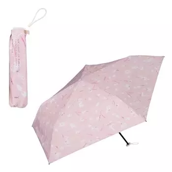 Зонтик x Shading легкий цветочный принт мини розовый затемнение защита от ультрафиолета UPF 50 как для солнечной, так и для дождливой складной цветочный [2025] Wpc. [плантика Wpc.] розовый