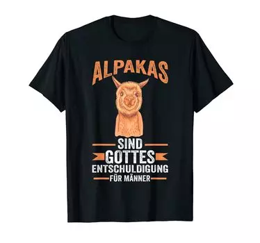 Zoo Animal Alpaca Funny Sayings Alpaca T-Shirt