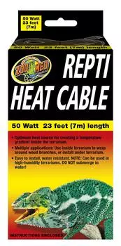 Zoo Med Zoo Med Japan ReptiHeat Cable Panel 7 Meters Heater, 50W, (x 1)
