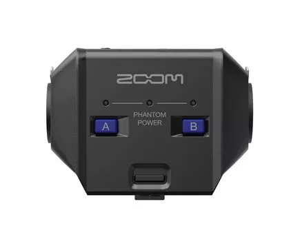 ZOOM Expansion unit for H6essential Equipped with two phone inputs that support float and a stereo mini input EXH-6e XLR/TRS 32-bit mic/line