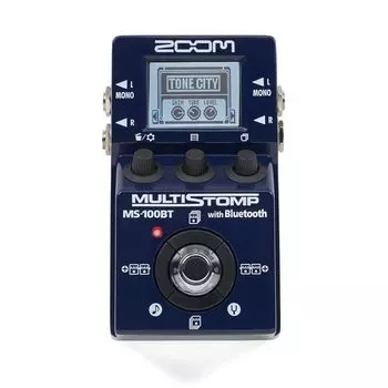 ZOOM MULTI STOMP с Bluetooth MS-100BT