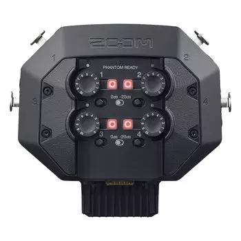 ZOOM Внешний XLR входной расширительный капсюль для Zoom H8 EXH-8 черный