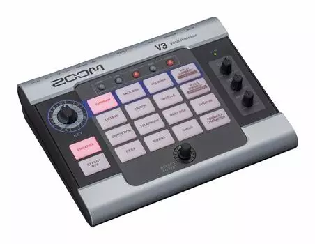 ZOOM Voice Changer Голосовой эффект Игровой комментарий Потоковое аудиоинтерфейс Вокальный процессор Год производителя Расширенная гарантия V3 [3 в комплекте]
