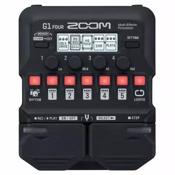 ZOOM Zoom G1 FOUR гитара черный черный мультиэффектор чёрный