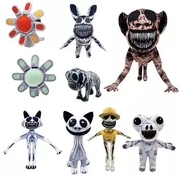 Zoonomaly плюшевая игрушка аниме слон обезьяна кролик мягкая игрушка подушка вентиляторы дети подарок на день рождения