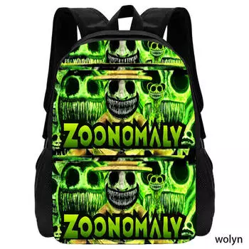 Zoonomaly школьный рюкзак с рисунком из мультфильма, легкий школьный рюкзак Mochila, детские рюкзаки, сумки для девочек, рюкзак для школьников 15inches