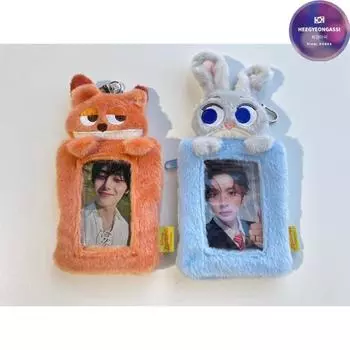 Брелок для ключей с фотокарточкой ZOOTOPIA Judy