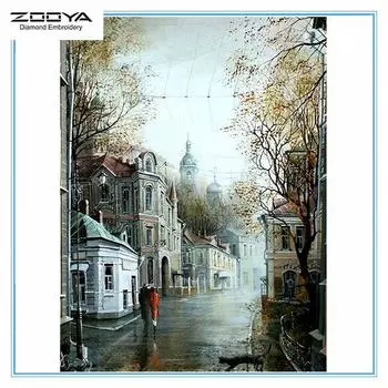 ЗООЯ DIY 3D Алмазная картина Пейзаж Вышивка Крестом Ремесло Стежок Домашний декор