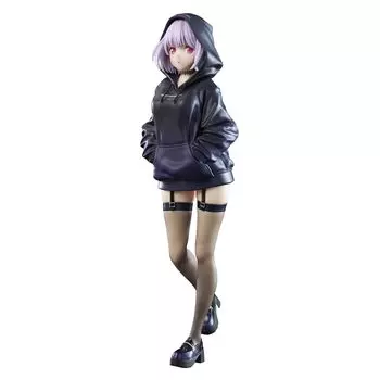 ZOZO BLACK COLLECTION PVC ABS Painted Complete Figure Gridman Universe Akane Shinjo Non-scale & чёрный