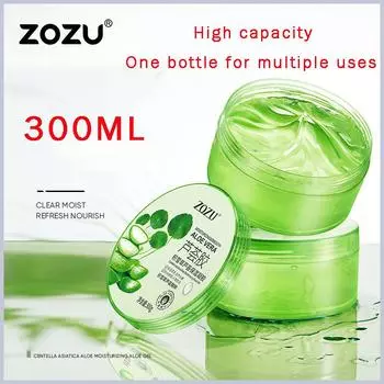 ZOZU 300 г увлажняющий гель с алоэ, питательный восстанавливающий крем, сужающий поры и уменьшающий следы от прыщей 300ml
