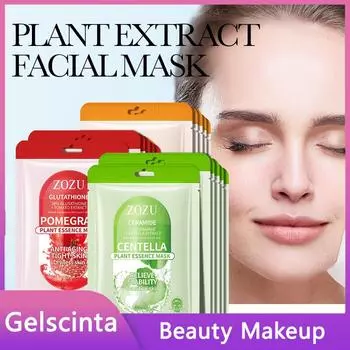 ZOZU Centella Asiatica Апельсин и Гранат Маска-патч с ботанической эссенцией