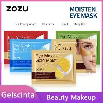 ZOZU Gold Eye Mask Tablet для уменьшения морщин под глазамиМаска для глаз