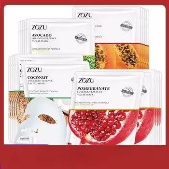 ZOZU коллагеновая маска для лица увлажняющая маска для ухода за кожей Coconut