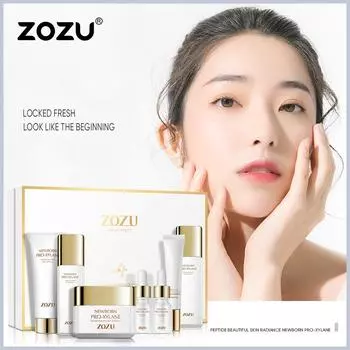 ZOZU Luxury Care and Hydrating, увлажняющий и освежающий набор средств для ухода за кожей, контроль жирности и сужение пор A Set