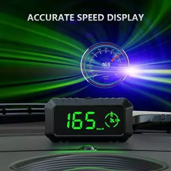 ZQKJ G7 GPS спидометр цифровой HUD Head Up Display с большим шрифтом компас измеритель скорости KMH MPH автомобильные аксессуары для всех автомобилей