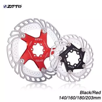 ZTTO 140/160/180/203 мм MTB дорожный велосипед металлический тормозной диск с плавающим ротором