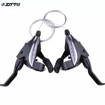 ZTTO 1 пара MTB шоссейный горный велосипед складной велосипед 3x9 скоростей тормозные рычаги переключения передач