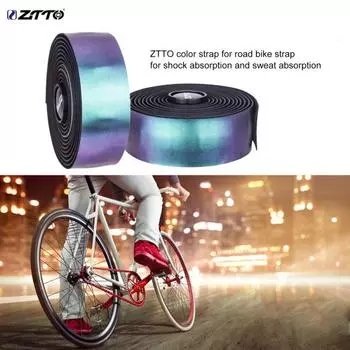 ZTTO 2 шт. ленты на руль велосипеда, цветная нескользящая, впитывающая пот лента для руля шоссейного велосипеда