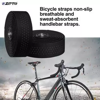 ZTTO 2 шт. ленты на руль велосипеда, противоскользящие, впитывающие пот, ремешок для шоссейного велосипеда