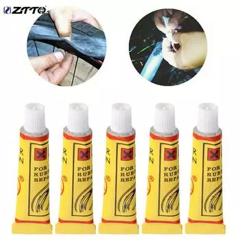 ZTTO 5 шт., патчи для внутренней трубы велосипедных шин, клей, резиновые инструменты для ремонта проколов