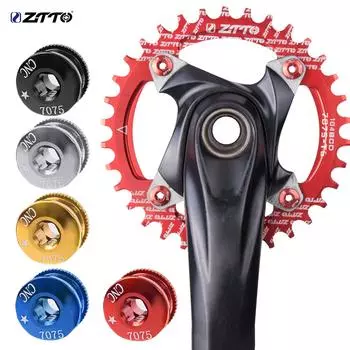 ZTTO 5 шт., винты для звездочки MTB, болт шатуна дорожного велосипеда, диск, расширенные детали для кольца цепи