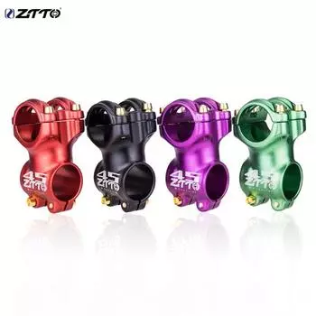 ZTTO Красочный легкий велосипедный вынос из алюминиевого сплава ±7 градусов, 31,8 мм, короткий вынос для шоссейных велосипедов MTB красный