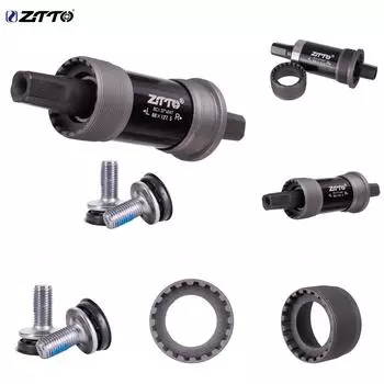 ZTTO Нижний кронштейн для горного велосипеда Велосипед с квадратным отверстием Кривошипная ось Герметичный резьбовой подшипник