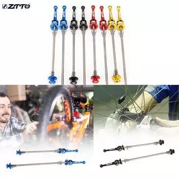 ZTTO Универсальные легкие быстросъемные велосипедные шампуры из титанового сплава для дорожного велосипеда MTB