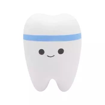 Зуб медленно растущий зуб искусственный зуб тревожная игрушка зуб стоматологические игрушки помощник подарки для снятия стресса подростков, взрослых One Size