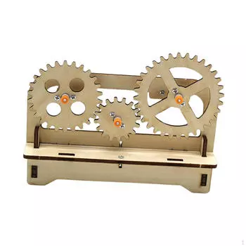 Зубчатая передача DIY игрушка научный эксперимент развивающий ремесло стебель интерактивный для