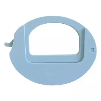 Зубчатый дизайн Зажимы для пакетов с чипсами Большое отверстие Кухонный зажим для запечатывания продуктов Зажим безопасности Дом Кухня синий