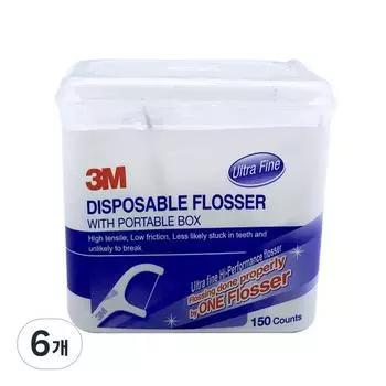 Зубная нить 3M Single Line, 150 шт., 6 шт.