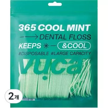 Зубная нить Buca Cool Mint, 365 уп., 2 шт.