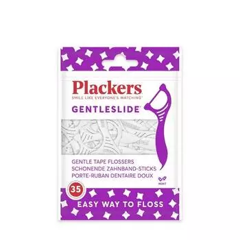 Зубная нить Flackers Gentle Slide Y-типа, 35 шт., 1 шт.