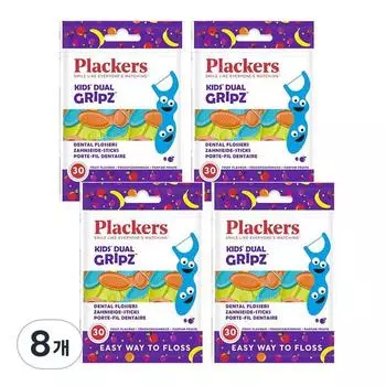 Зубная нить Flackers Kids, 30 уп., 8 шт.