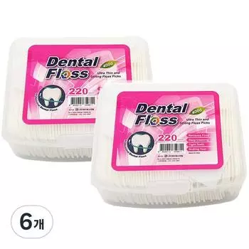 Зубная нить и нить 440 шт, 220 шт, 6 шт