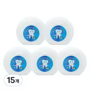 Зубная нить KB Cooling Sense, толстая нить без запаха, 840D, 50 м, 1 шт., 15 шт.