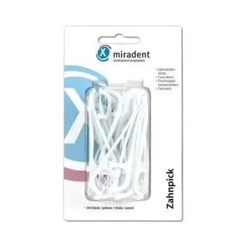 Зубная нить Miradent Toothpick 30 шт.