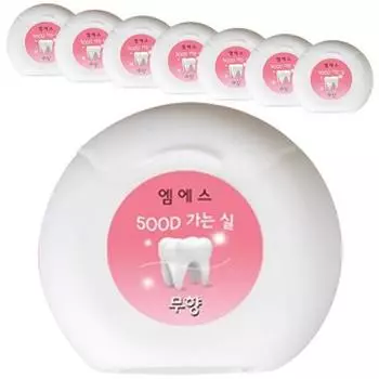 Зубная нить MS без запаха, 8 шт., 1 шт.