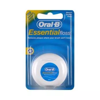 Зубная нить Oral B с воском 50м (Уход за зубным налетом)