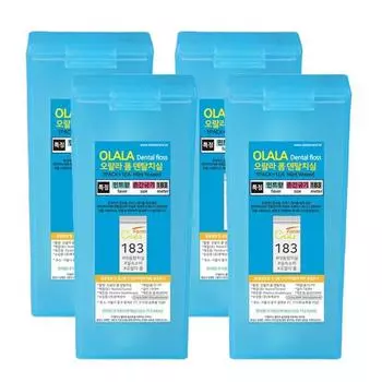 Зубная нить Orala Foam большой емкости 183 м, 1 шт., 4 шт.